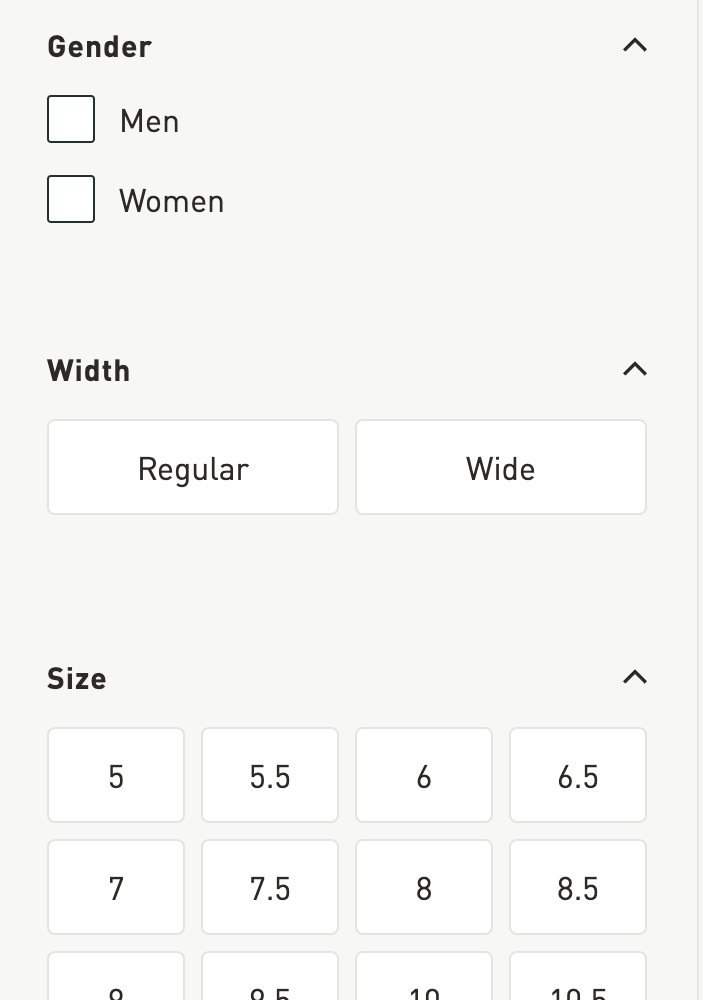 WD Size & width filters.png